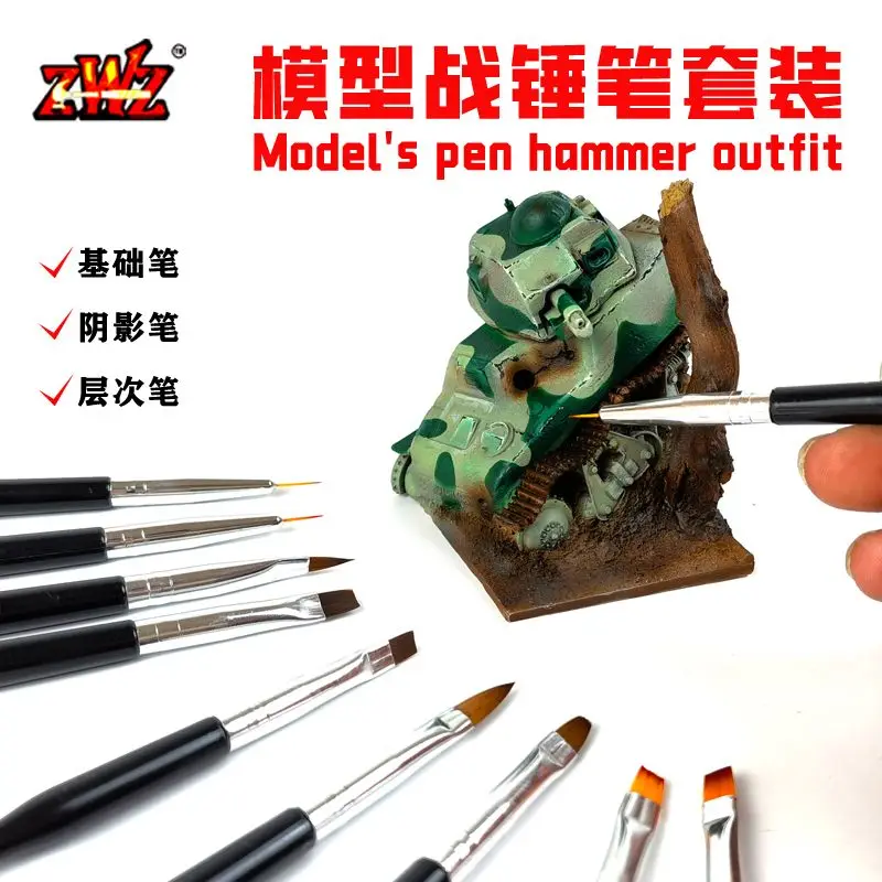 

Pen Warhammer Outline Military Touch Miniature Model DIY Coloring Pen ZWZ Accessories And Tools Hobby