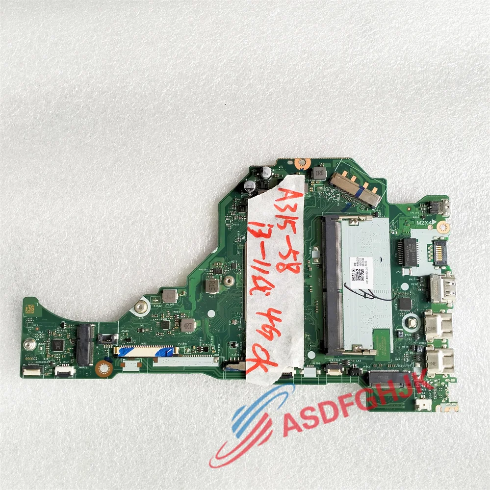 

Genuine NB.ADD11.001 FOR Acer Mb A315-58 LAPTOP MOTHERBOARD WITH I3-1115G4 4Gb FH5AT LA-K093P TEST OK