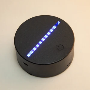 Đèn LED 3D với anime phòng tập thể dục anh hùng của tôi, 7 màu, dabi, rgb, ánh sáng ban đêm đầy màu sắc để trang trí phòng ngủ, manga mát mẻ, món quà cho anh ấy 6 Bán hàng chính Luminaria 3D Touch Full Moon Abajur LED - №4