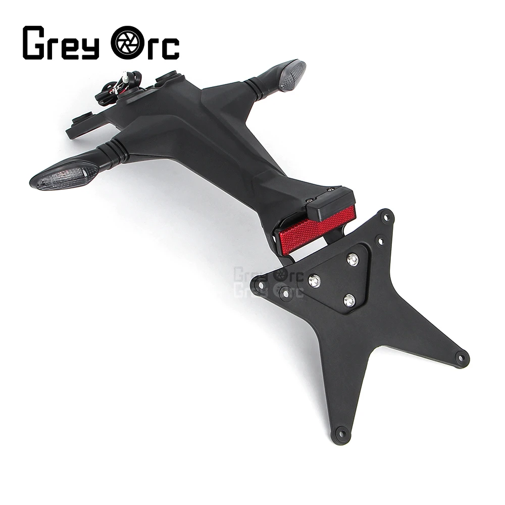 

Motorcycle Rear Mudboard Rear Turn Signal License Plate Bracket For Ducati Monster 659 797 SuperSport 939/939S 950/950S