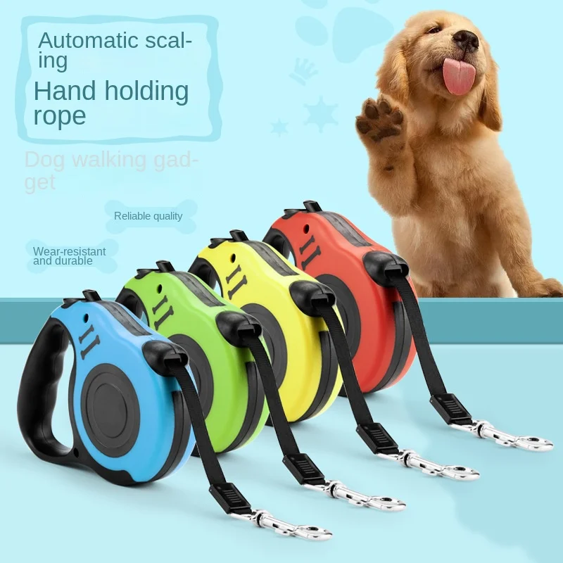 Pet Supplies Dog Leash Automatic Retractable Out Walking Dog Leash Dog Chain Small Large Dog Harness Customizable