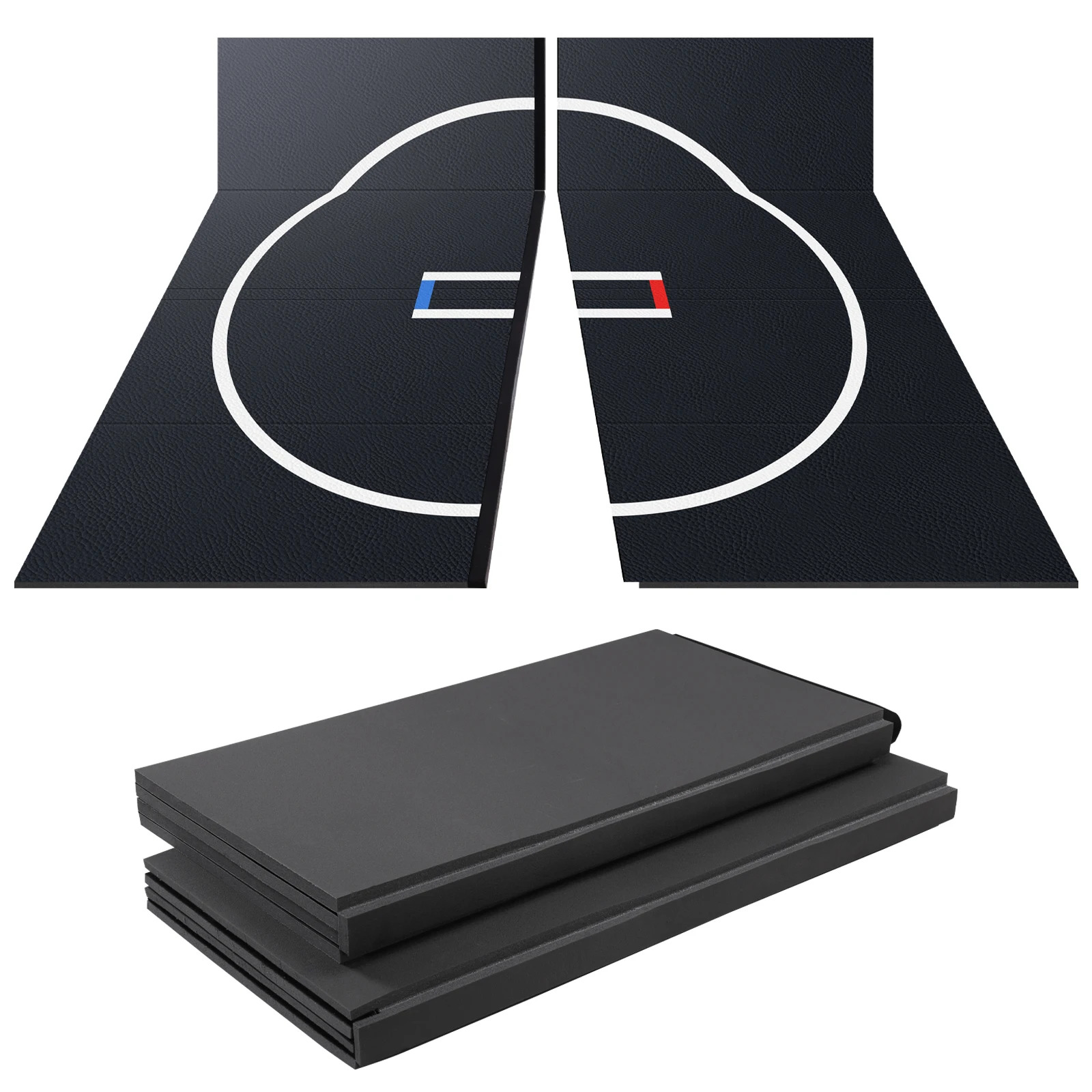 

Рулонный борцовский мат 10x10 футов для домашней гимнастики, толщиной 1,2 дюйма, для BJJ, MMA, единоборств, бокса, грэпплинга и дзюдо