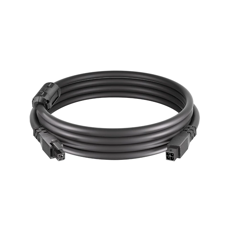 Cabo de extensão avançado A1/A1 Mini AMS 1M 2M para impressoras 3D Bambu com anel magnético de 4 pinos