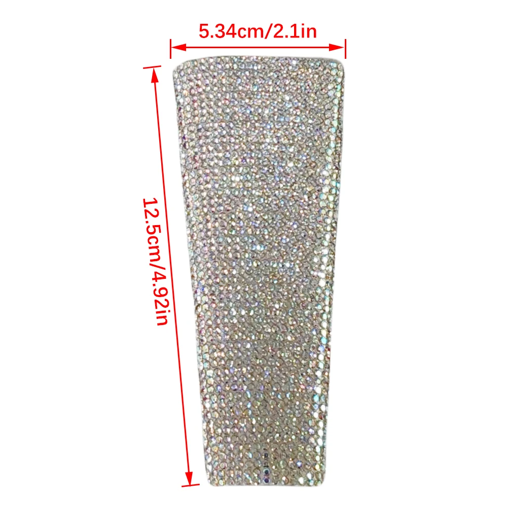 New Microphone Glitter Cover Microphone Sleeve Bling Microphone Cover Skin Rhinestones Mic Handle Cover for SM58 Wireless Mic