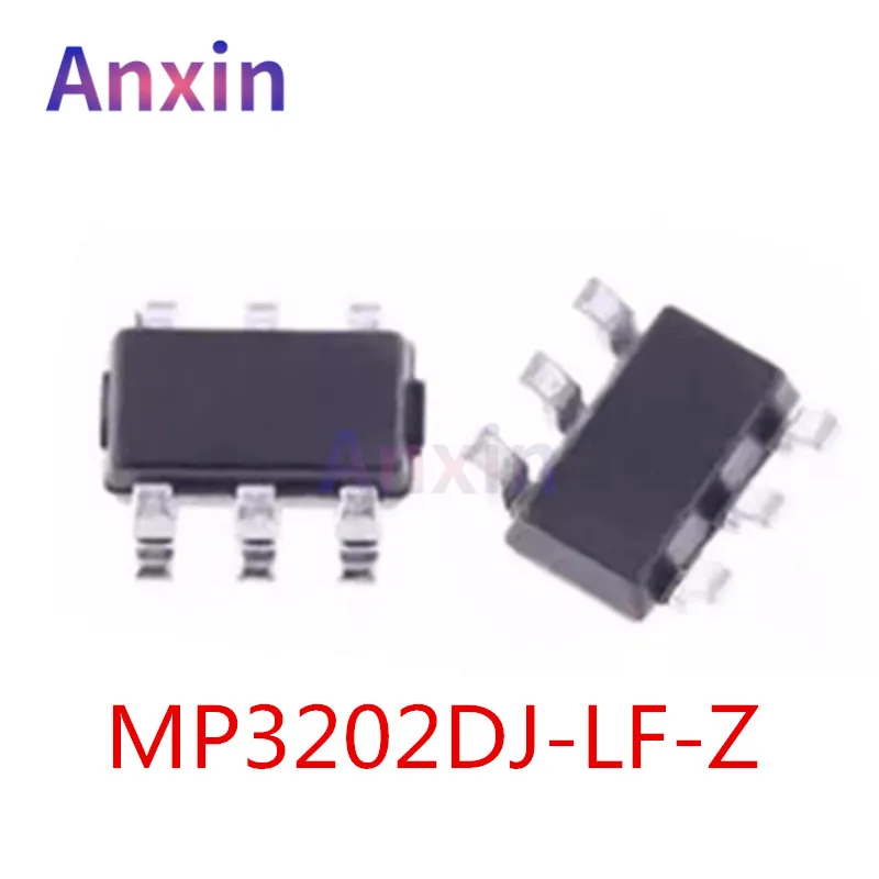 

10PCS MP3202DJ-LF-Z TSOT-23-6 MP3202DJ 1.3A MP3202 2.5V to 6V SMD Step-up Converter Fixed Frequency White LED Driver IC