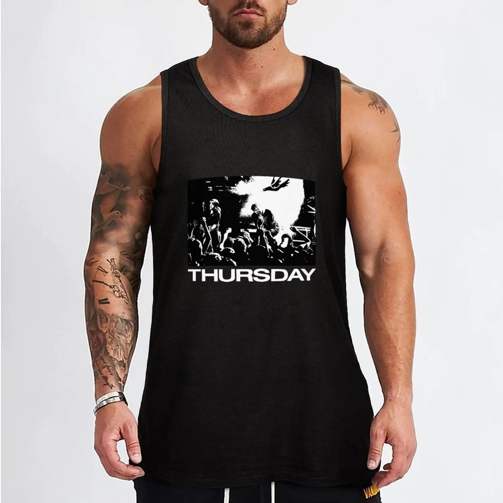 Thursday Band Tank Top gym gym clothes for man Men's t shirt sleeveless