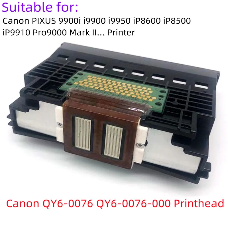 

Canon QY6-0076 Printhead Print Head for Canon PIXUS 9900i i9900 i9950 iP8600 iP8500 iP9910 Pro9000 Mark II Printer Accessories