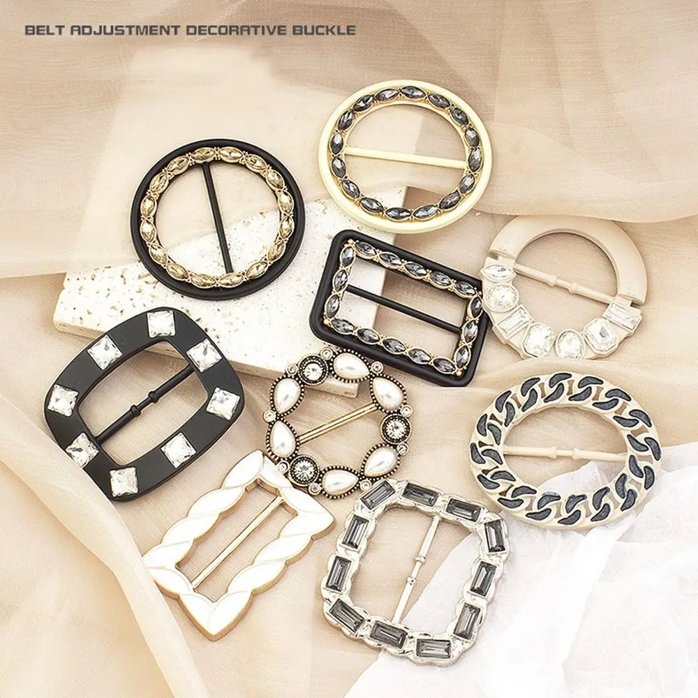 Waist Buckle Shawl Clip Scarf Ring Clothing Accessories Coat Adjustment Button Corner Knotted Buttons Scarf Buckle Belt Button
