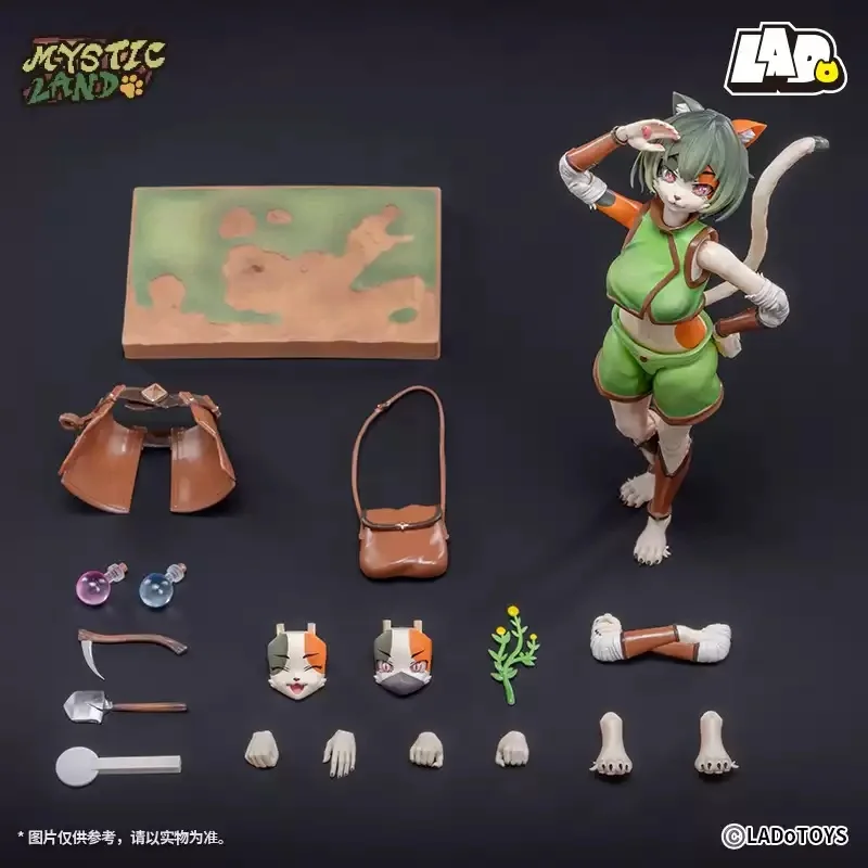 

LADoTOYS 1/12 Calico Cat Girl Tonya Herbalist Edition Daisy Torres Beer Girl Action Figure Birthday Gift