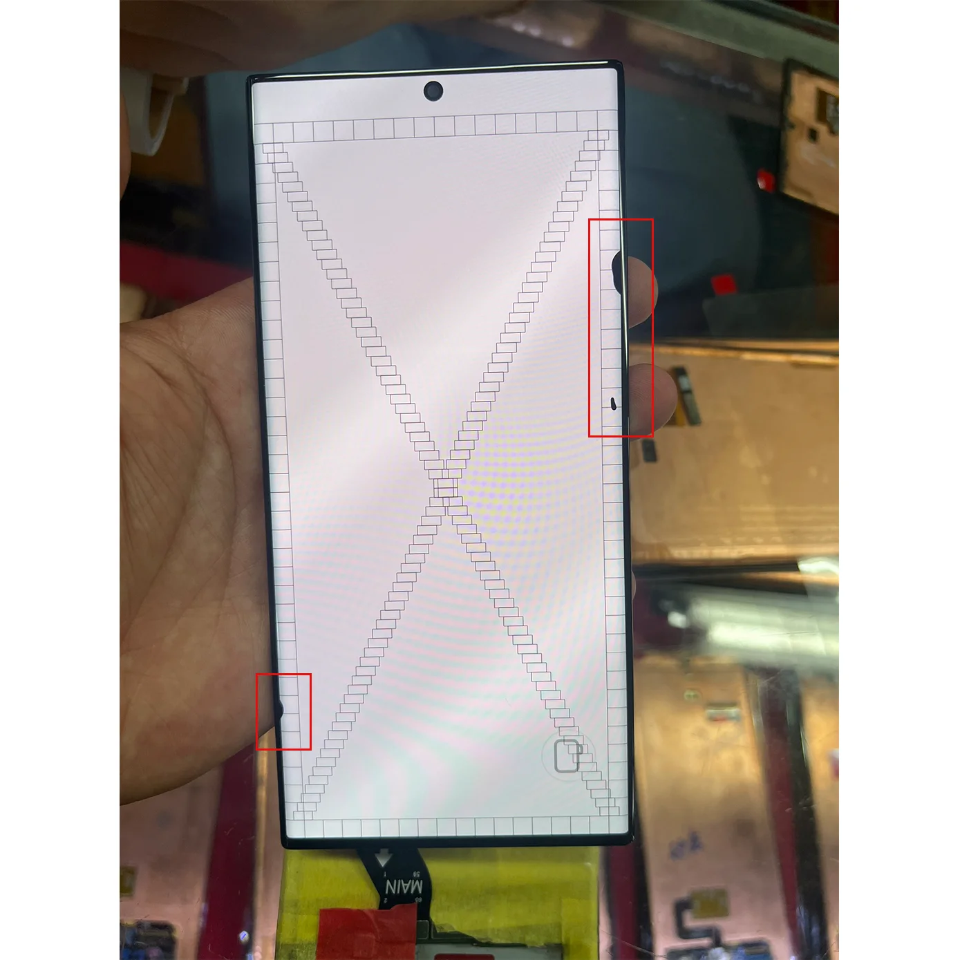 100% Getest Voor Samsung S22 Ultra S908U S908 S908B LCD Display Touch Screen Digitizer Vergadering Met Gebreken 120HZ AMOLED