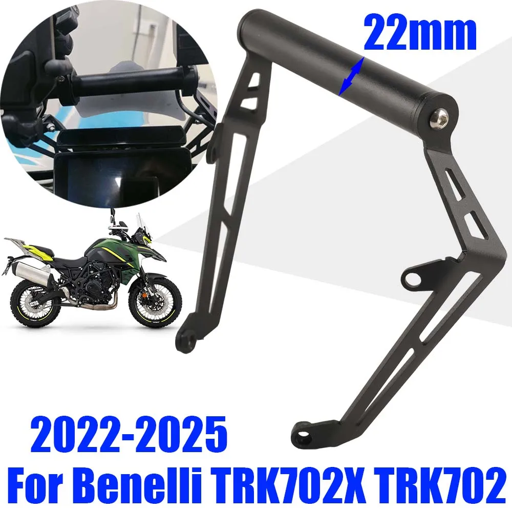 Accesorios para motocicleta soporte de teléfono soporte de placa de navegación GPS para Benelli TRK 702X TRK 702 X TRK702X TRK702