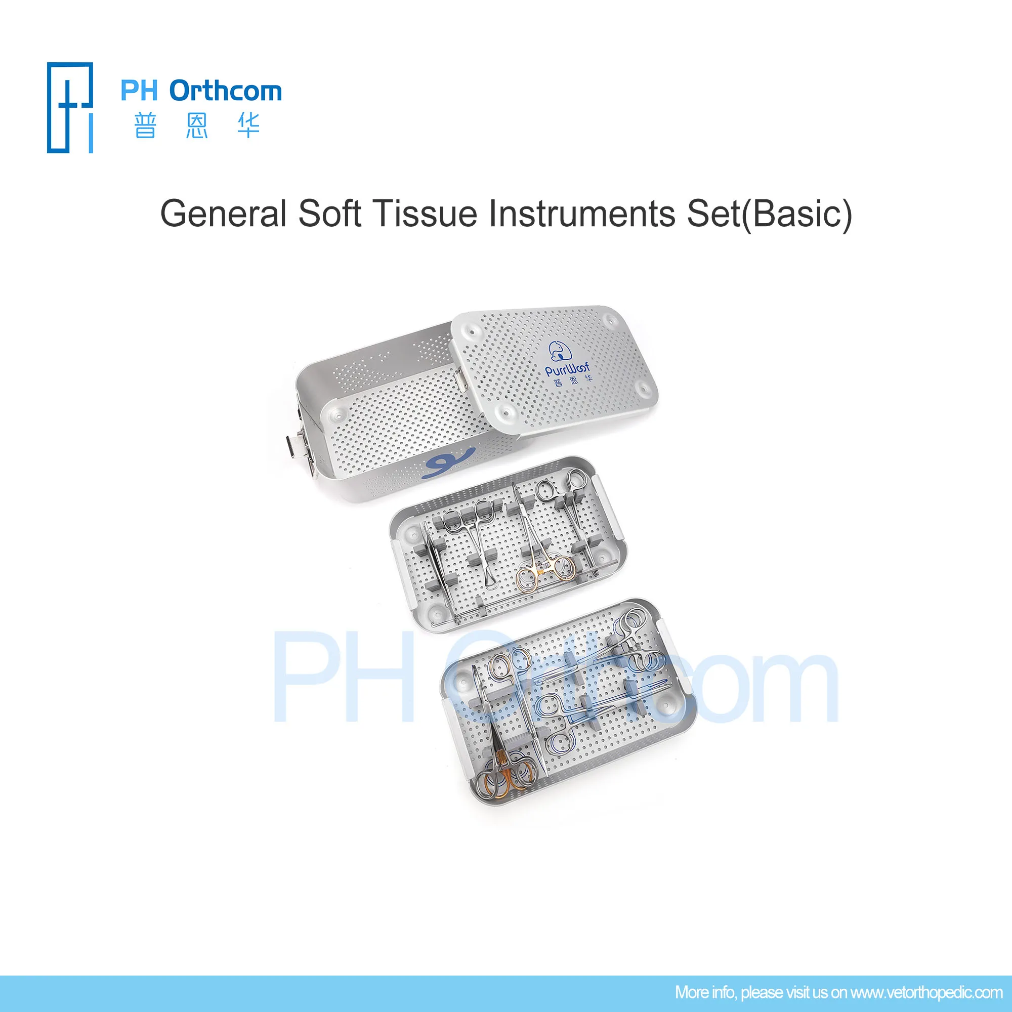 General Soft Tissue Instrument Set Veterinaria Mascotas Pets Veterinary Surgical Instrument Tool Medical Supplies and Equipments