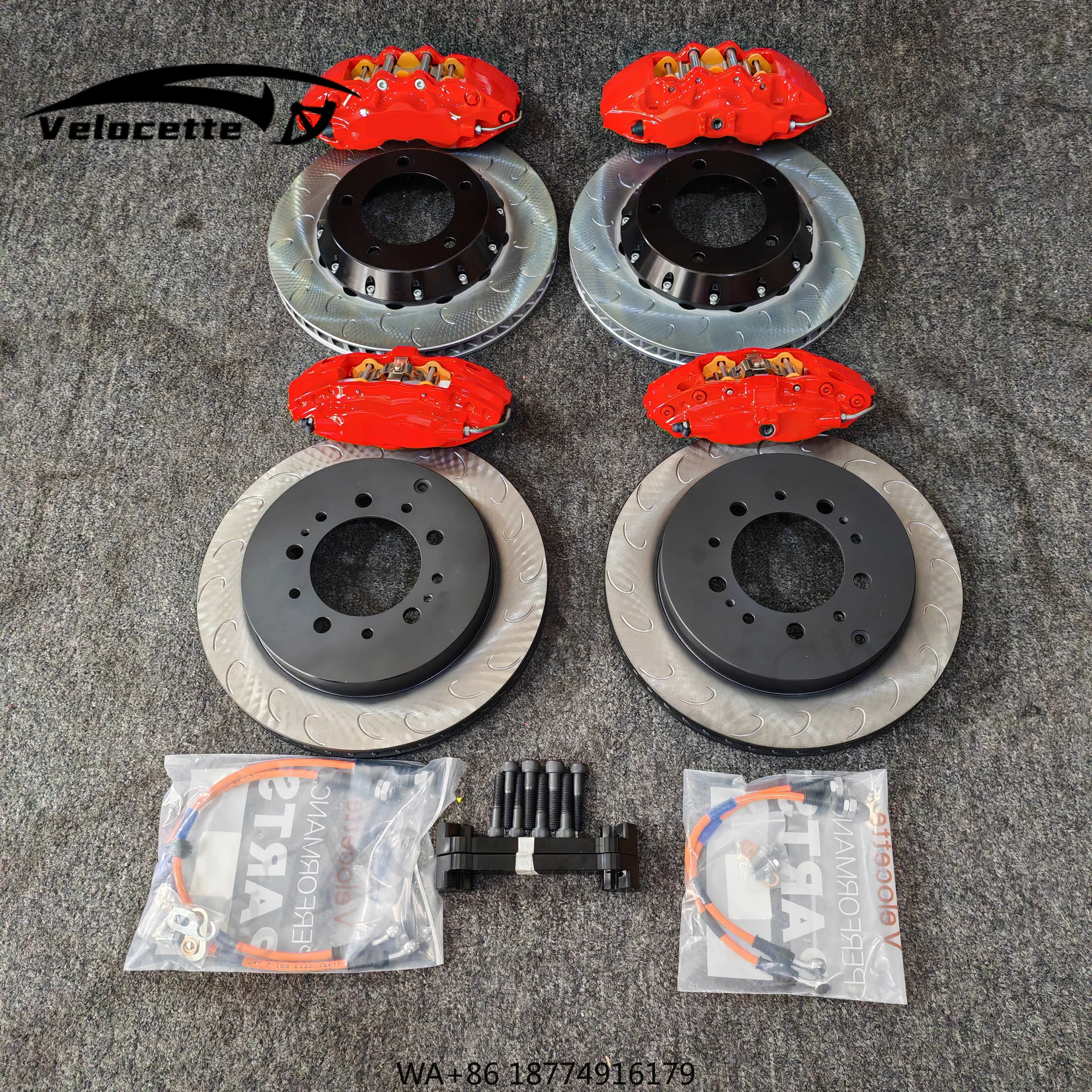 

Big Brake Caliper Kit 9040 4/6-pot Racing Brake Pads Auto Brake System for Q5 Escalade Buick Envision TX