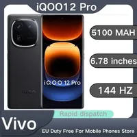 [Two-year warranty] ViVO iQOO12 Pro Snapdragon 8 Gen 3 50MP Rear Camera 6.78''2K E7 AMOLED 144Hz 5100mAh 120W SuperVOOC