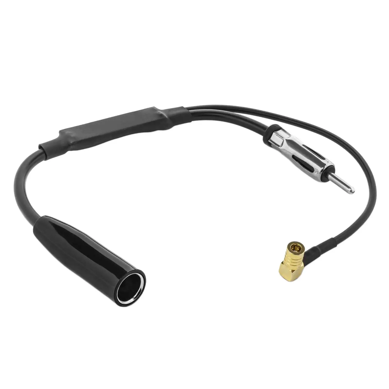 هوائي الفاصل محول راديو السيارة قطع غيار السيارات صغيرة الحجم البلاستيك دائم PVC تمديد كابل صالح ل JVC كينوود لسوني #2