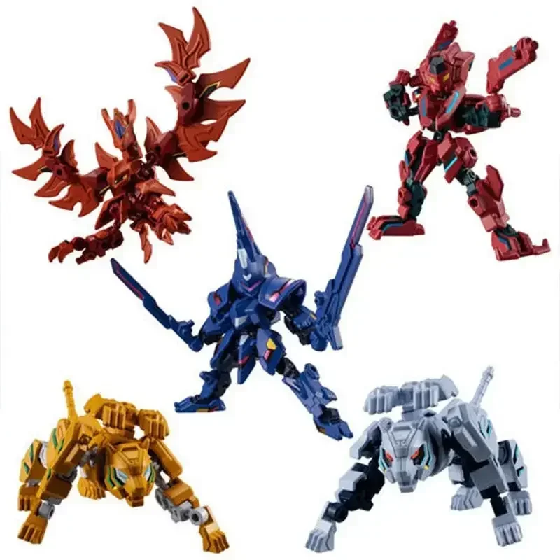 

Bandai Food Play Box Eggs ANIMAGEAR Morphing Robot DE02 Monkey Animal, Rabbit Machine, Animal Movable Assembly Model