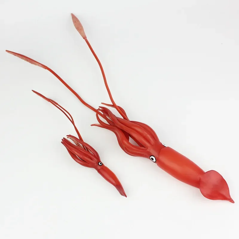 Toys Squid Calamary Simulation Model Marine Animals Sea Animal Kids Gift Educational Props Action Figures