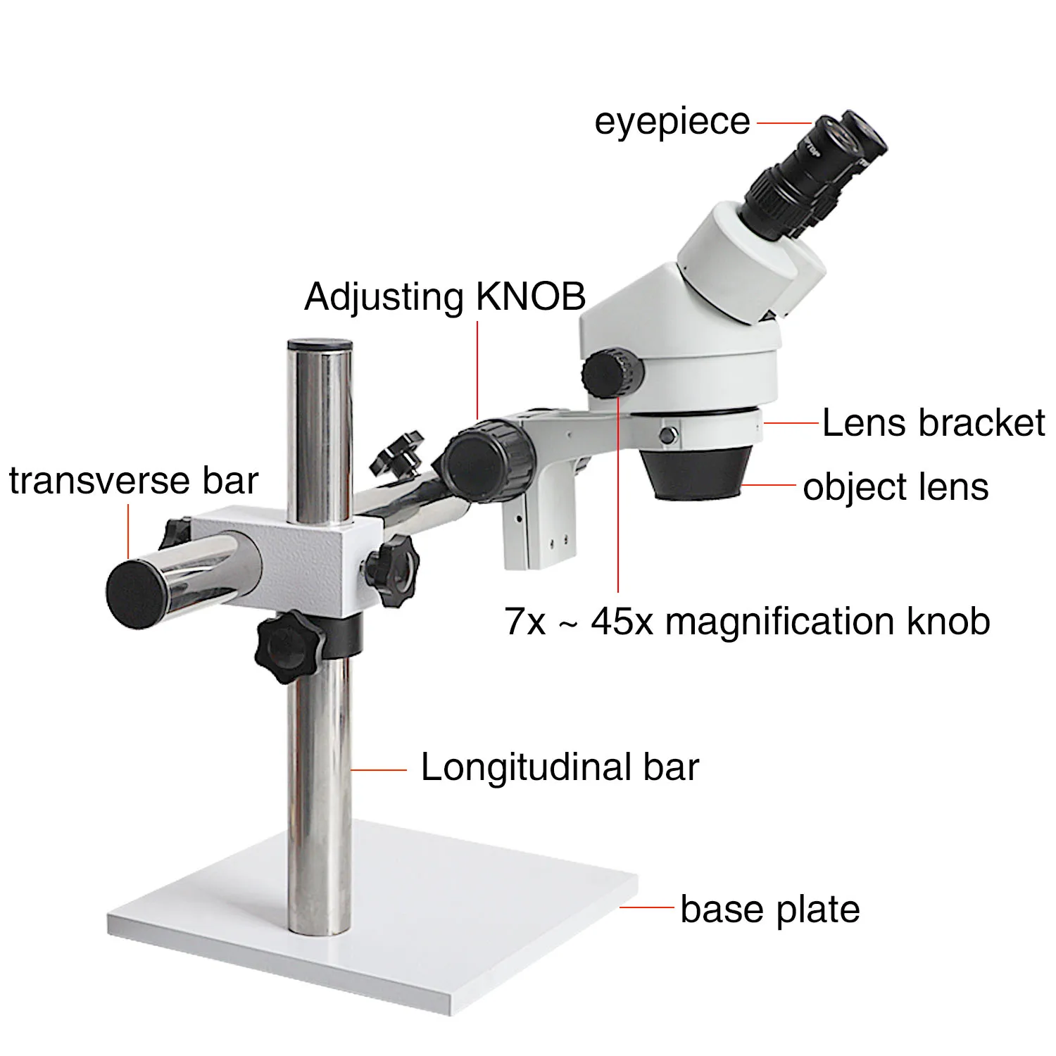 High quality diamond inlaid microscope diamond inlaid magnifying glass Diamond mosaic microscope