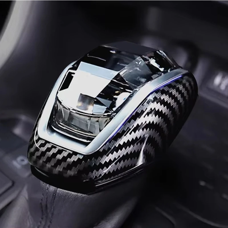 

For Toyota Highlander RAV4 KLUGER VENZA HARRIER Replacement Crystal Gear Shift Knob Cover Car Interior Modified Accessories