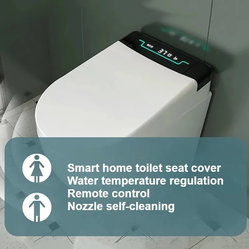 

Upgraded Intelligent Toilet Cover Household Drying Instant Toilet Electric Heating Flusher Toilet Cover Toilet Seat Bidet Toilet