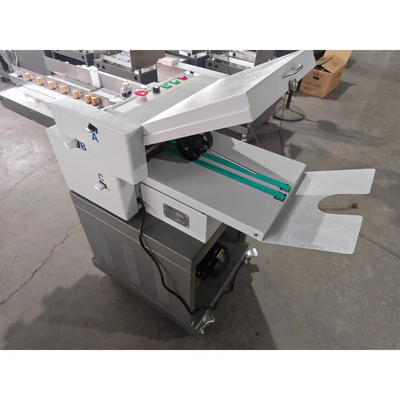 PRY-382S Automatic 2 Combs High-Speed Paper Folding Machine with 130m/min Capacity 380mm Working Width 380x520mm Max Paper Size