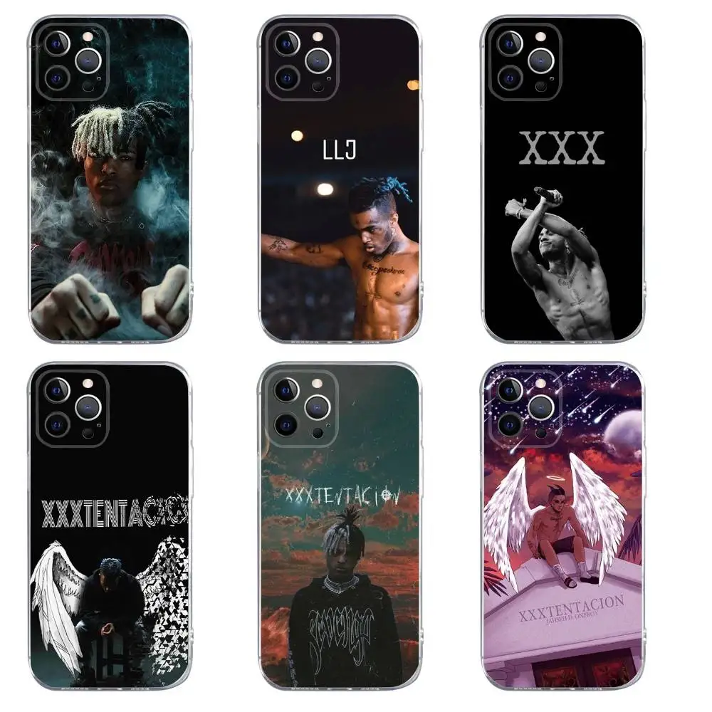 

Rapper X-X-Xtentacions Phone Case For iPhone 16,15,14,13,12,11,Pro,Max,Xs,Xr,X,7,8,Plus,Mini Silicone Clear Cover