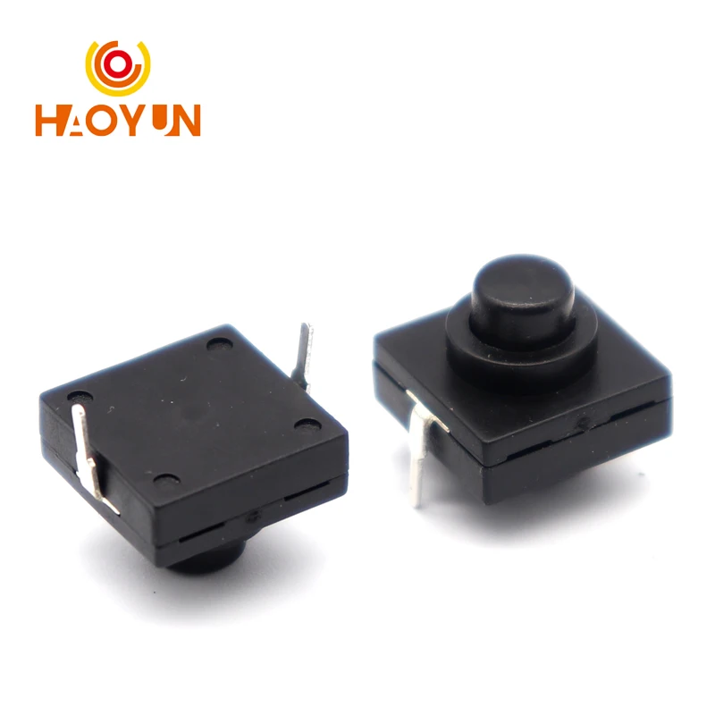 【20-5PCS】Flashlight Button Switch 1A 30V CB-1212-112D 2Pin Ultra-Thin Middle Of The Feet 12X12X9.4MM