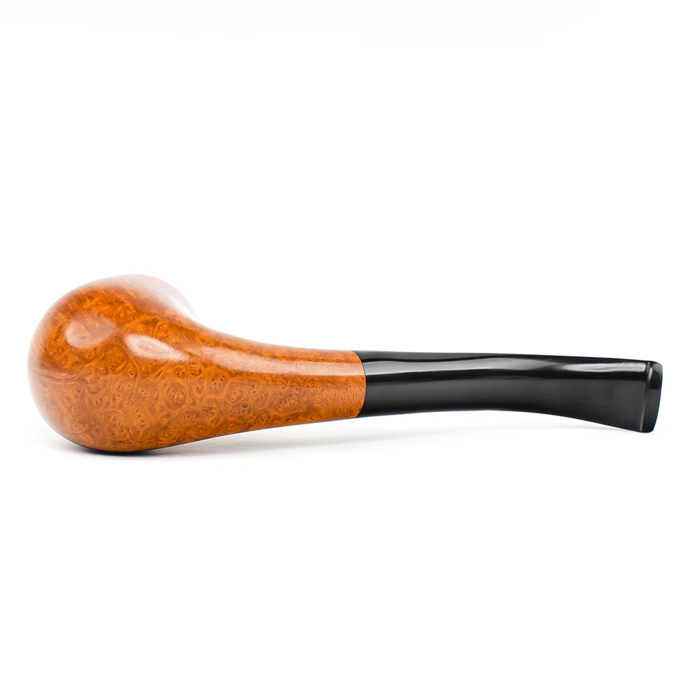 S777c9708a2b04a99ba05545307e29db4F Glatte dänische Bruyèreholz-Pfeife