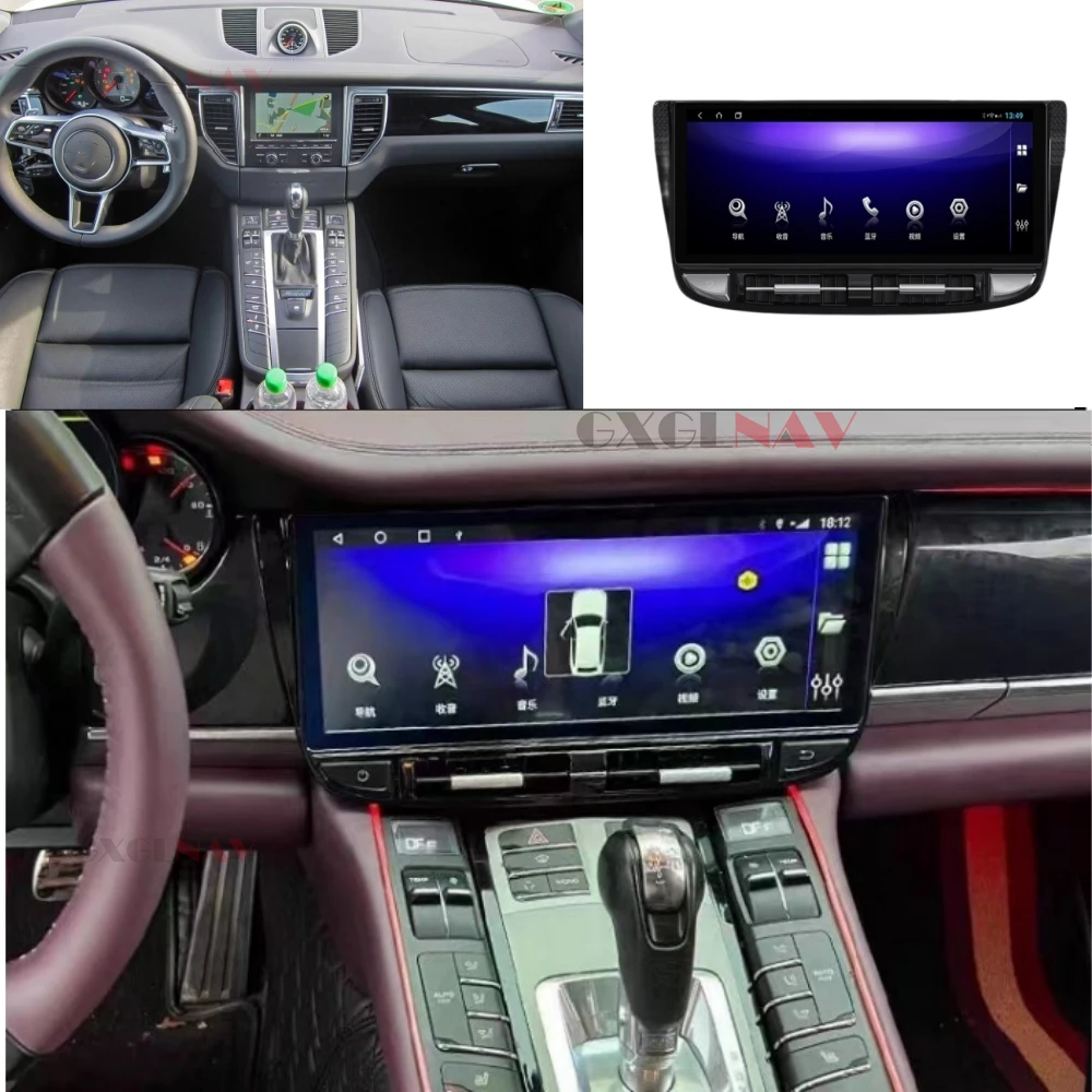 

12.3 / 8.4 inch Blu-ray IPS Android Car Radio Carplay For Porsche Panamera 2010 - 2017 Automotive Stereos GPS Navigation Player