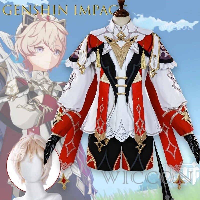 

Genshin Impact Dahlia Cosplay Mondstadt Church Attire Anime Character Outfit Gown Halloween Game Party Women Kawaii