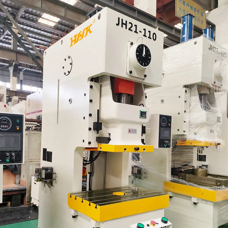 JH21-200 Power Press Machine With Automatic NC Servo Feeder Power Punching