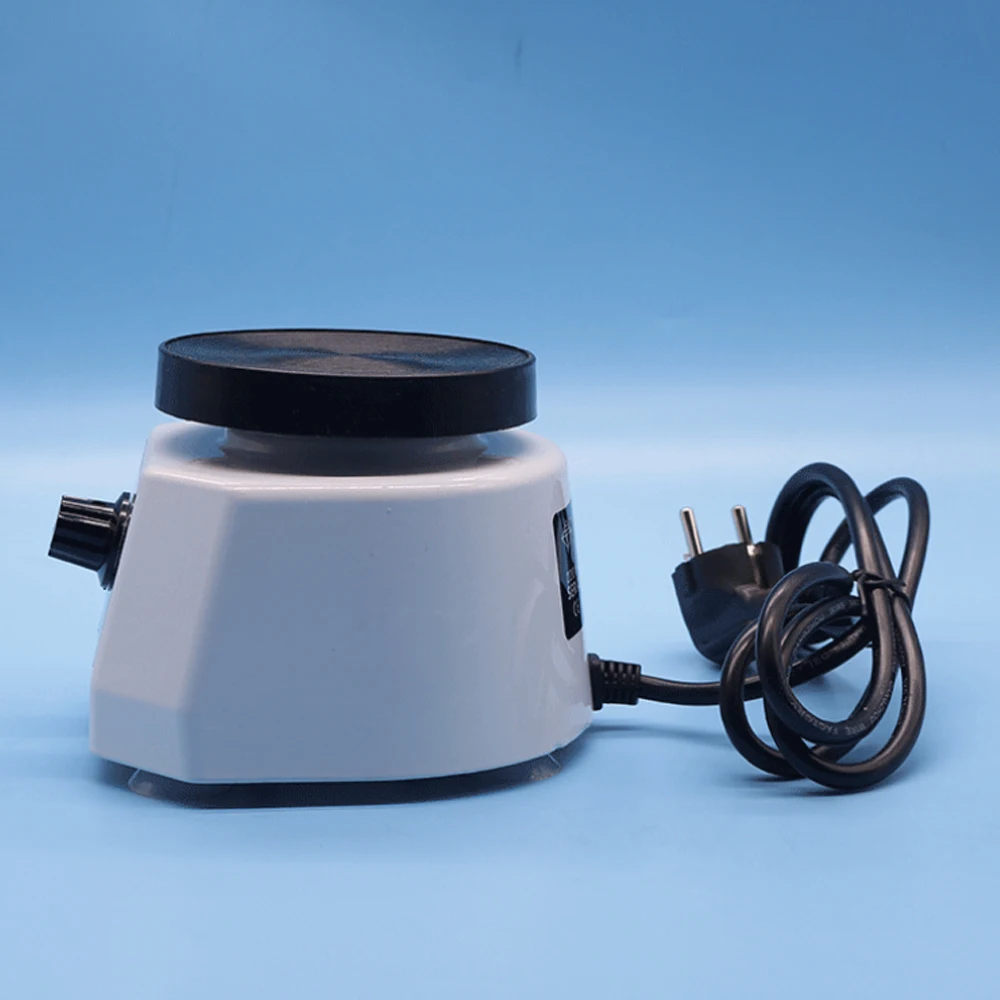 4 Inch Round Dental Lab Plaster Powder Liquid Vibrating Bubble-free Vibrator Machine