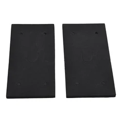 Accessories Brand New High Quilaty Sander Back Pads Foam Square 2 Pcs Black For Makita 9035 Machine Replacement