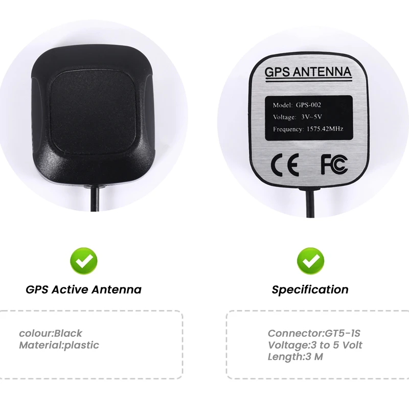 カー GPS ナビゲーション アクティブ アンテナ GT5-1S ジャック アンテナ コネクタ ケーブル BTFL 用