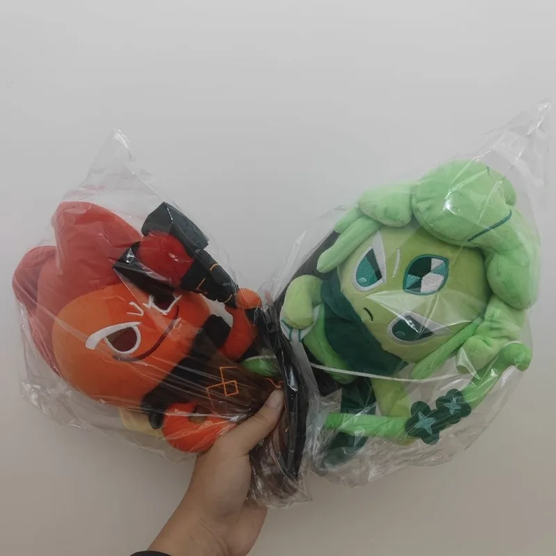 

Anime Game Cookie Kingdom Fire Spirit Cookie Kawaii Cosplay Cotton Doll Cartoon Soft Plushies Toy Figures Fans Collection Gifts