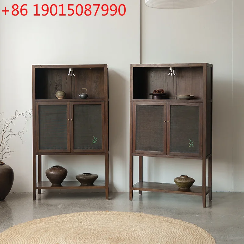 

Ваби-Саби Ветер Старый вяз Держатель для чашки чая Богу Стойка для выставки товаров из цельного дерева Украшение чайной комнаты Витрина