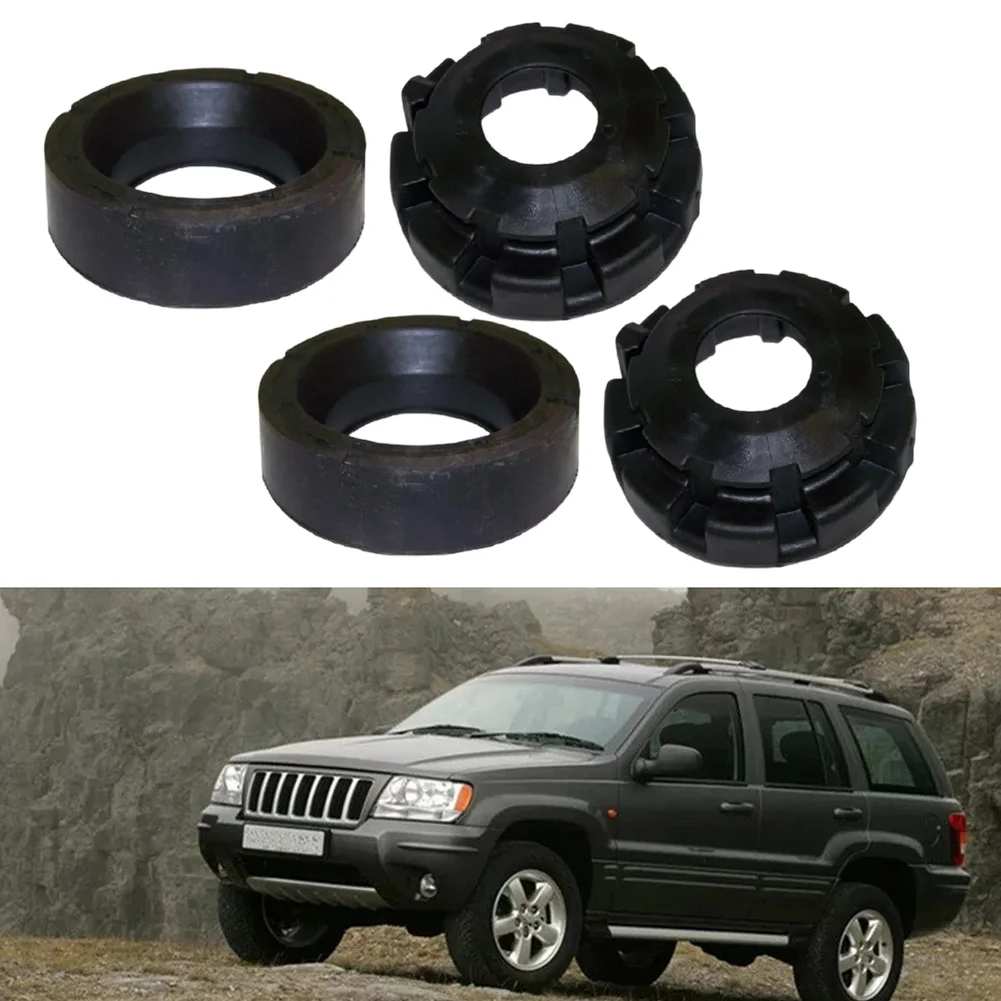 

Комплект пружинных изоляторов, передний верхний нижний для Jeep Grand 1999 2004, 4, 0L 4, 7L, обновление подвески OEM 52088257 52088401