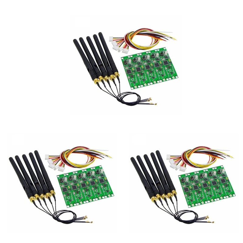 

15 шт. 2,4 ГГц беспроводной передатчик DMX 512 приемник PCB модуль 2 в 1 беспроводная печатная плата с антенной для сцены