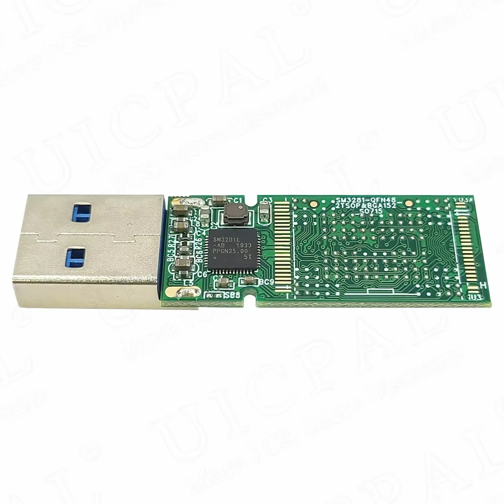 SM3281AB لوحة تحكم رئيسية PCBA لـ NAND Flash USB3.0 مزدوجة قابلة للحام BGA152 BGA132 رقاقة U القرص PCB 100% وحدة تحكم جديدة لتقوم بها بنفسك