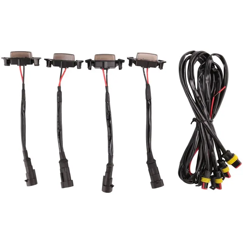 

Powerful 12V LED Daytime Running Light Wider Light For Tacuma Mid Grille Small Yellow Light One Tow Four Black Case Yellow Light