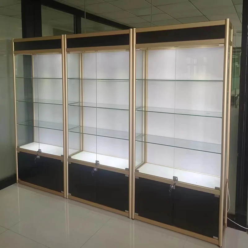

Customized sample display cabinet Product glass display cabinet Trophy certificate display cabinet Figure building block Transpa