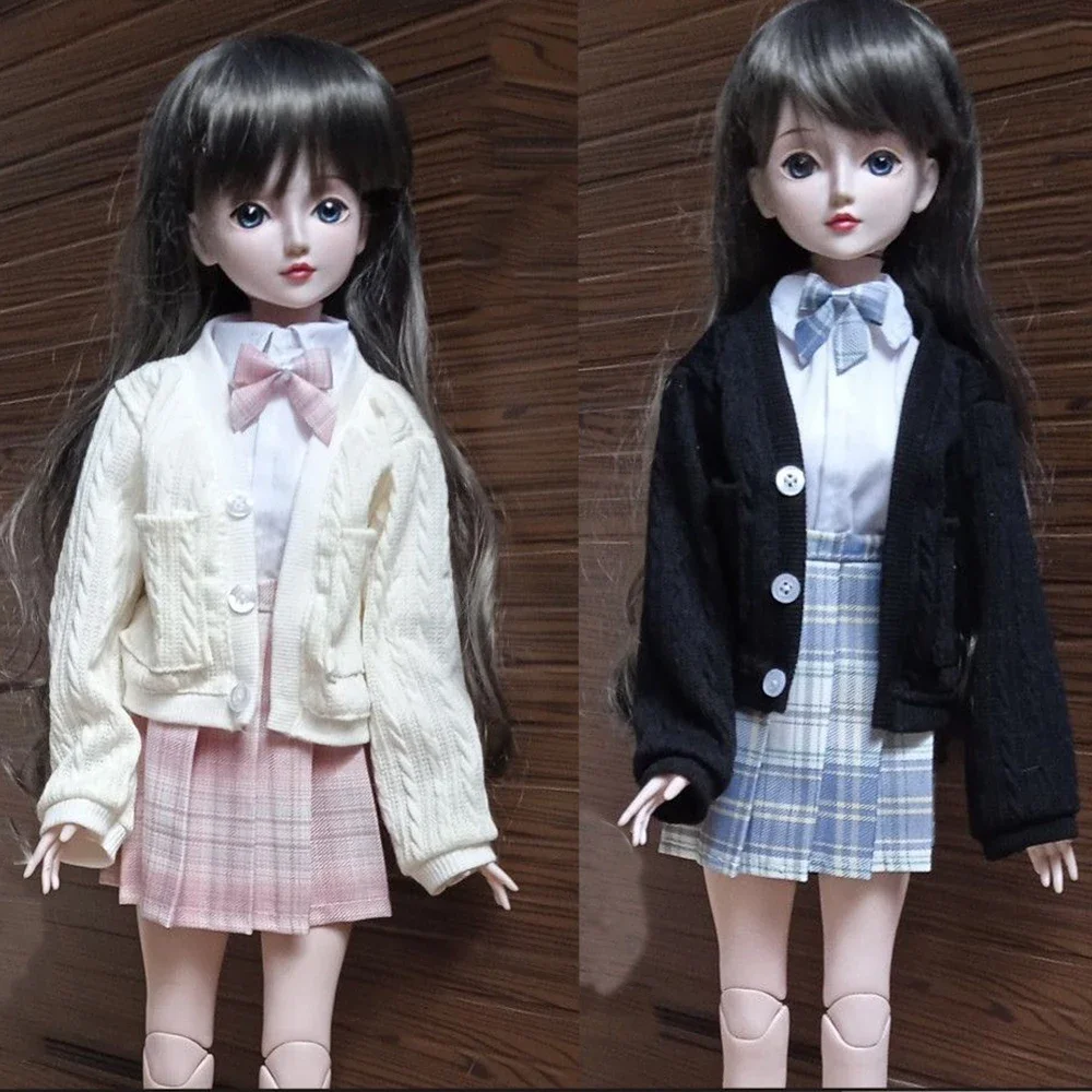 30/45/60cm Doll's Clothes for 1/6 1/4 1/3 Bjd Doll Fashion Clothing Pants Skirt Toys Girl Dress Up Gift Doll Accessories,No Doll