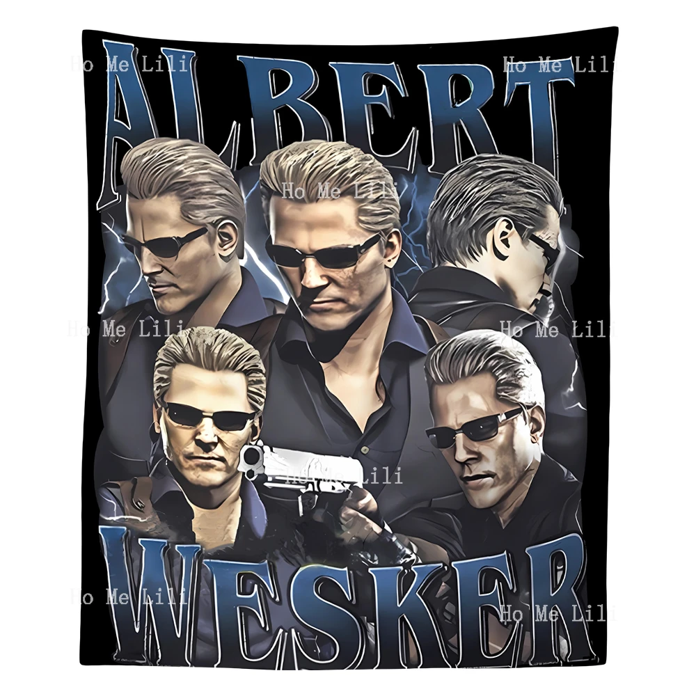 Albert Wesker Tapestry Wall Hanging For Bedroom Livingroom Modern Design Tapestries