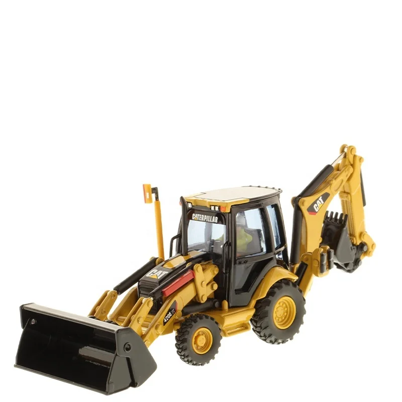 1/50 Diecast Truck Toy 420E Backhoe Loader Simulation Alloy Truck Model 85143