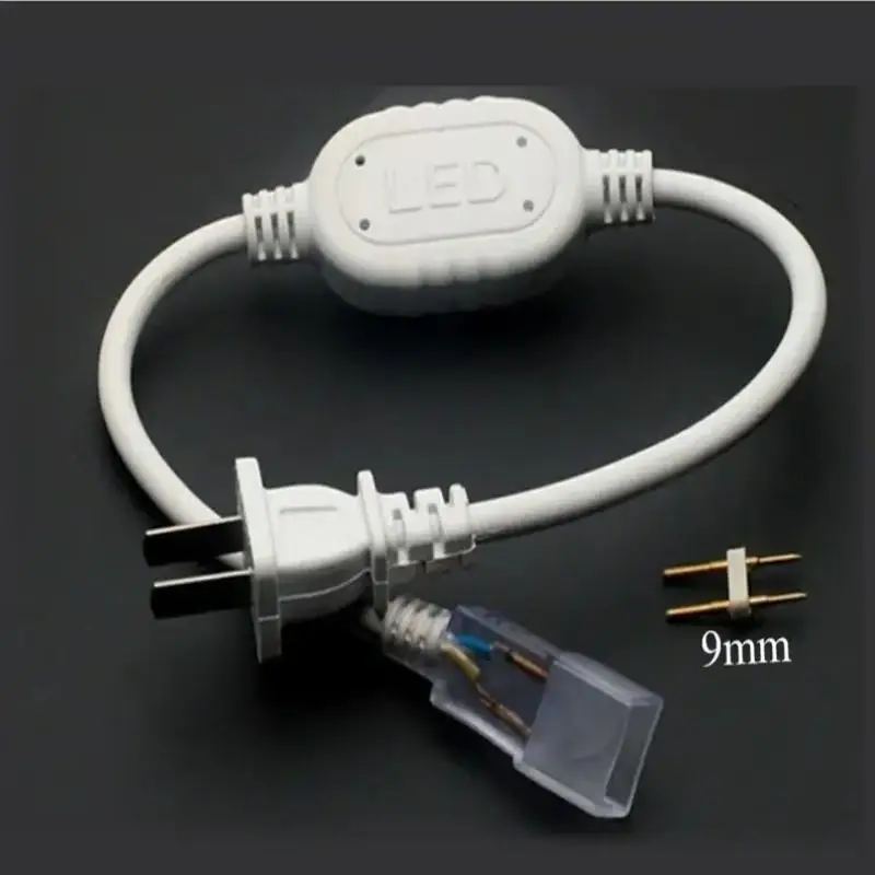 New 220v 110v Power Supply Lighting Transformer Driver Switch For 3014 3528 5050 Led Strips Power Plug Adapter Accessory