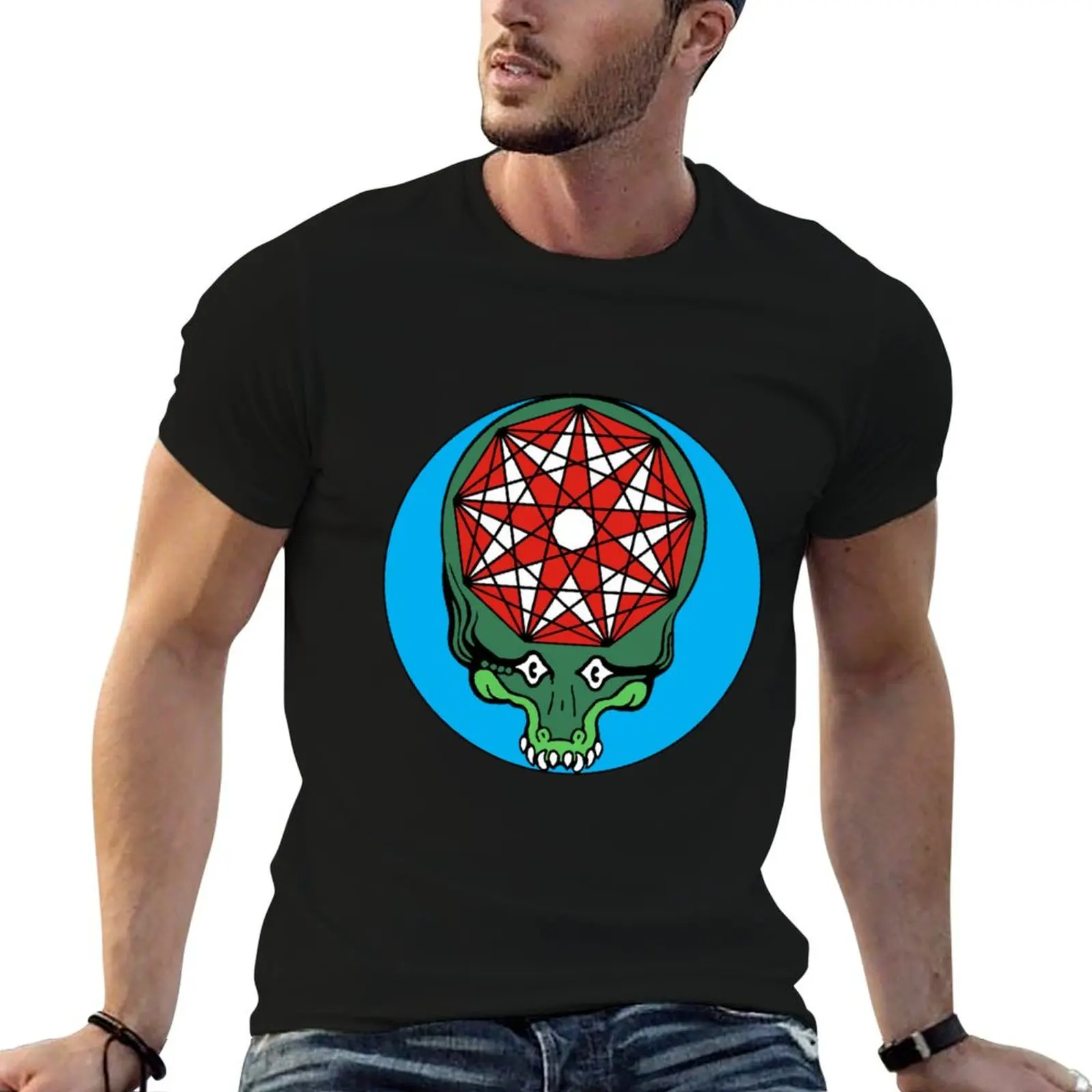 King Gizzard - GIZZHEAD STEALIE - Toutes les recettes sont destinées à une œuvre caritative T-Shirt homme t-shirt en coton 100% T-Shirt