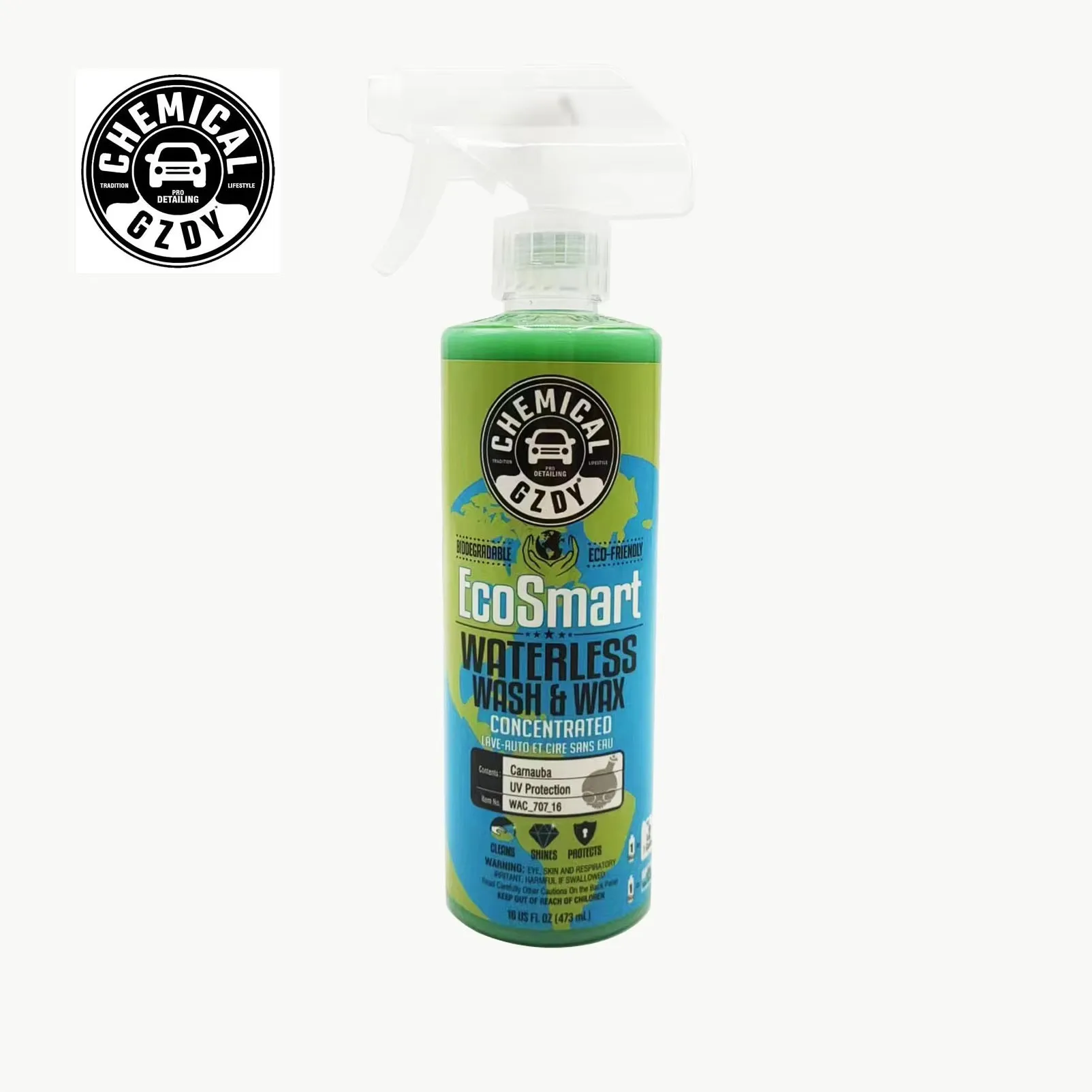 

Chemical Guys WAC_707_16 EcoSmart Гиперконцентрированное средство для бесконтактной мойки и нанесения воска, безопасно для автомобилей, грузовиков, внедорожников, мотоциклов