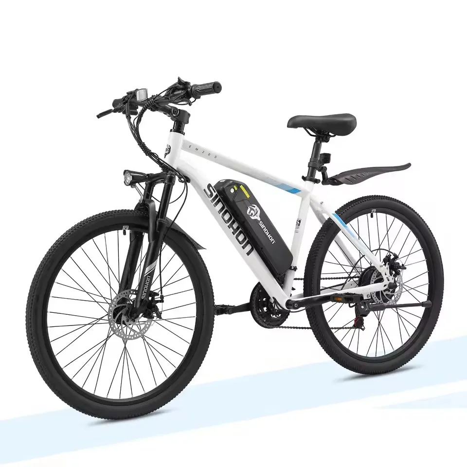

2025 New Arrival EM200D Adult Electric Bicycle,500W city ebike, 36V 10.4AH commuting E-bike, 26 Tire Electric Bike