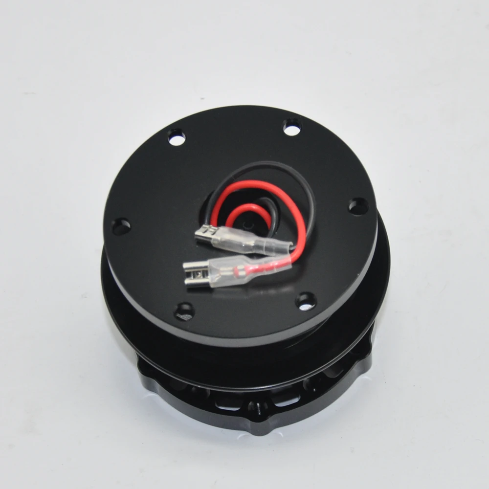 Novo anti-agitação volante snap fora de liberação rápida hub adaptador chefe kit universal preto