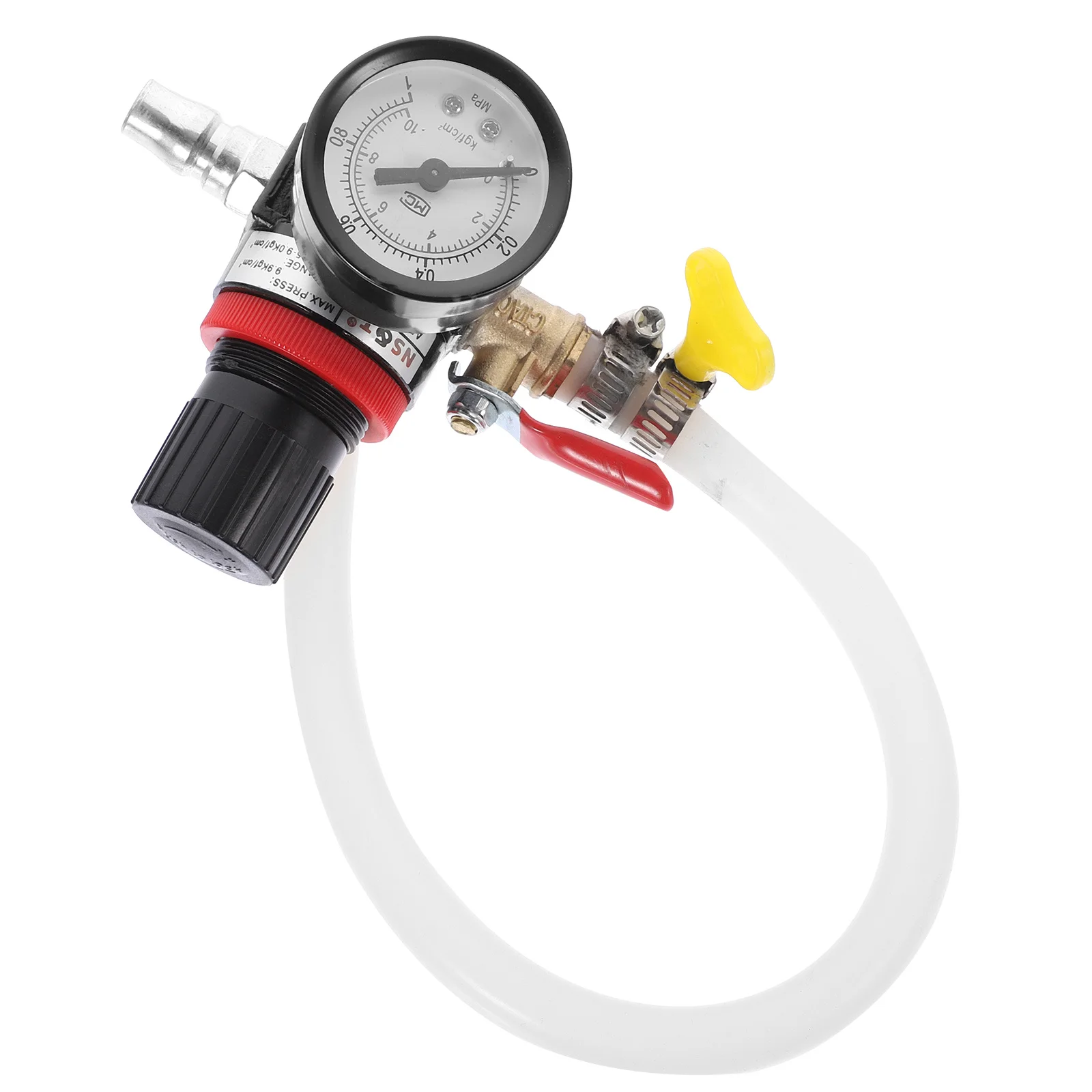 

1pc Car Water Tank Leak Diagnostic Engine Leak Tester Compression Gauge High Quality Durable Practical Use Engine